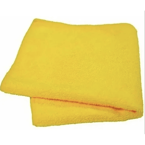36 Piezas De Toallas, Paños De Microfibra Absorbentes 40.6cm Color Amarillo