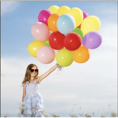 Kit para Fiestas Tanque de Helio Inflador de Globos  Desechable 
