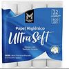 Papel Higiénico Member's Mark Ultra Soft con 32 Rollos de 400 Hojas Dobles