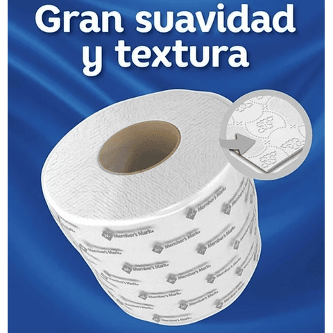 Papel Higiénico Member's Mark Ultra Soft con 32 Rollos de 400 Hojas Dobles
