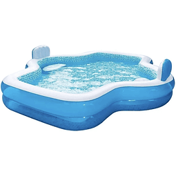 Alberca Inflable Summer Waves Familiar Color Azul