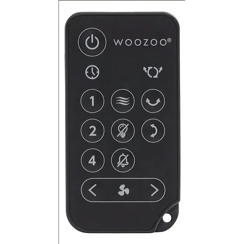 Woozoo Ventilador De Globo Multidireccional 5 Velocidades Color Negro