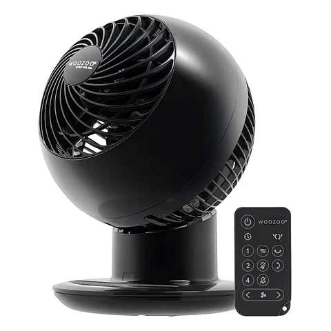 Woozoo Ventilador De Globo Multidireccional 5 Velocidades Color Negro