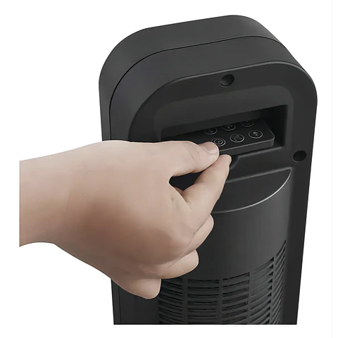 Ventilador De Torre Omnibreeze Silencioso 97cm Alto panel Touch con Control Remoto