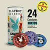 24 Pack Condones Playboy Playpack Ed. Limit Extralubricantes