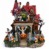 Casa Decorativa Disney Halloween con Luces y Musica (Nuevo en Caja)