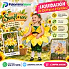Disfraz Girasol "Sunflower" para Niña – Talla 15 a 24 Meses