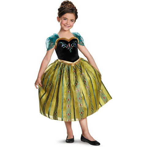 Disfraz de Princesa Anna Frozen Talla M (7-8) ÚLTIMA PIEZA