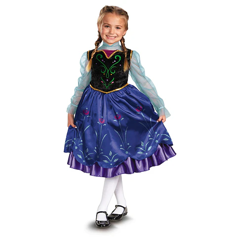 Disfraz de Princesa Anna Frozen Talla M (7-8) ÚLTIMA PIEZA