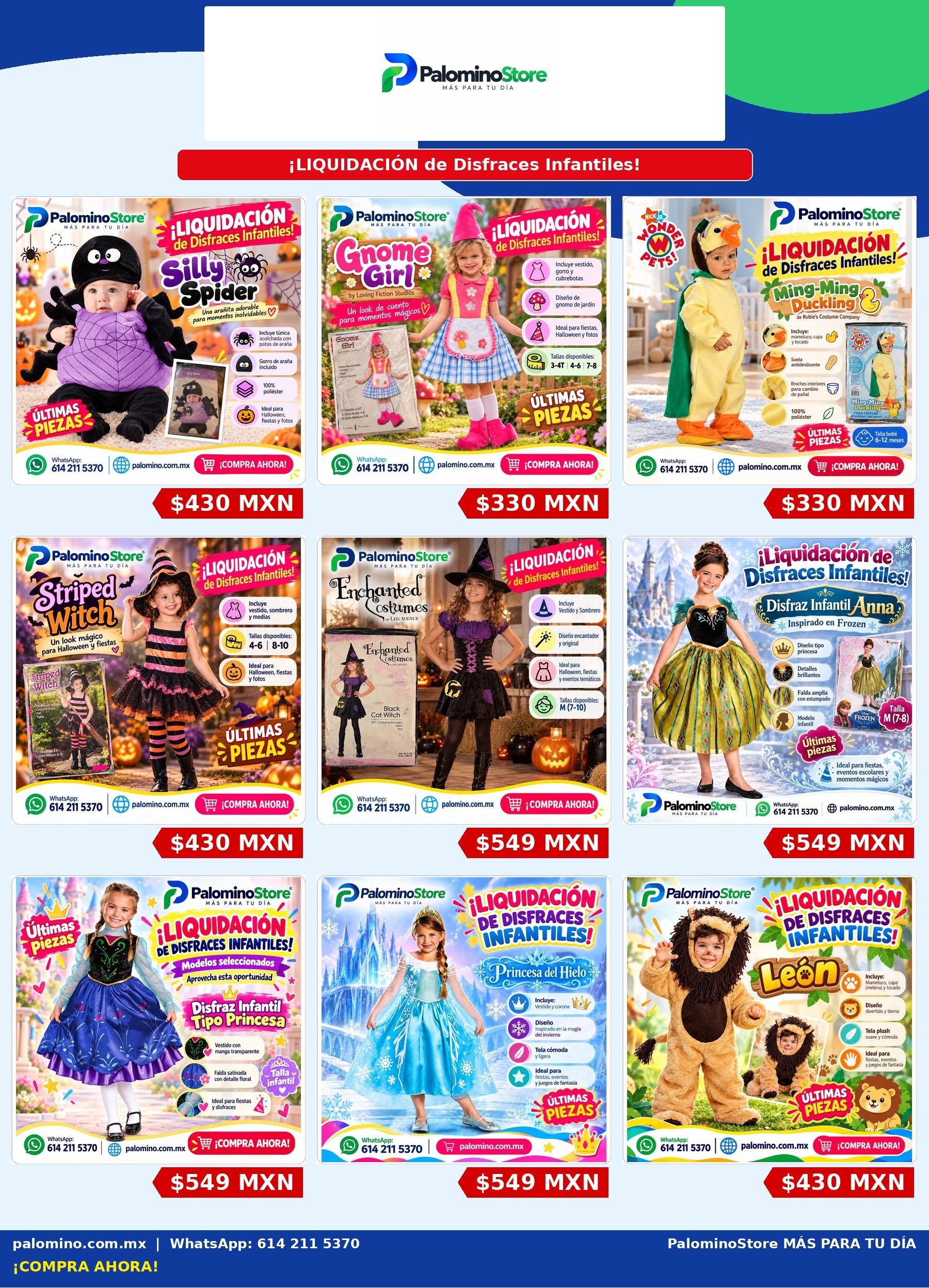 Disfraces de Bebe Liquidacion Bloque 2