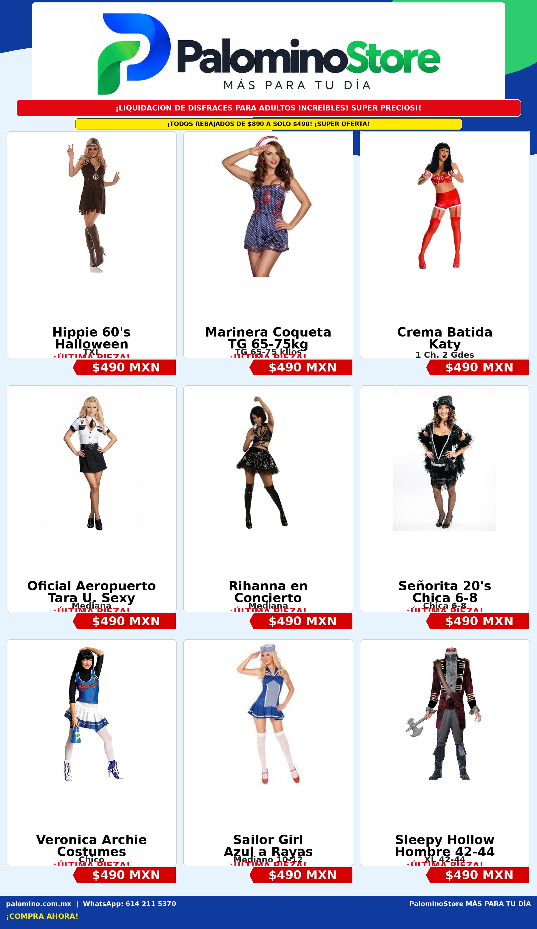 DISFRACES ADULTOS EXCELENTE CALIDAD SUPER PRECIO