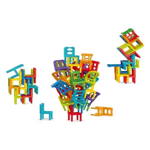 Juego de equilibrio de las sillitas