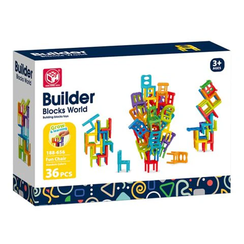 Juego de equilibrio de las sillitas