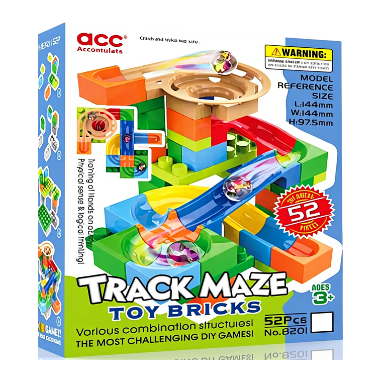 Circuito de bolitas 52 piezas 1