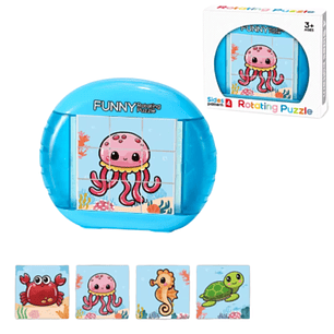 Rompecabezas rotativo ANIMALES MARINOS