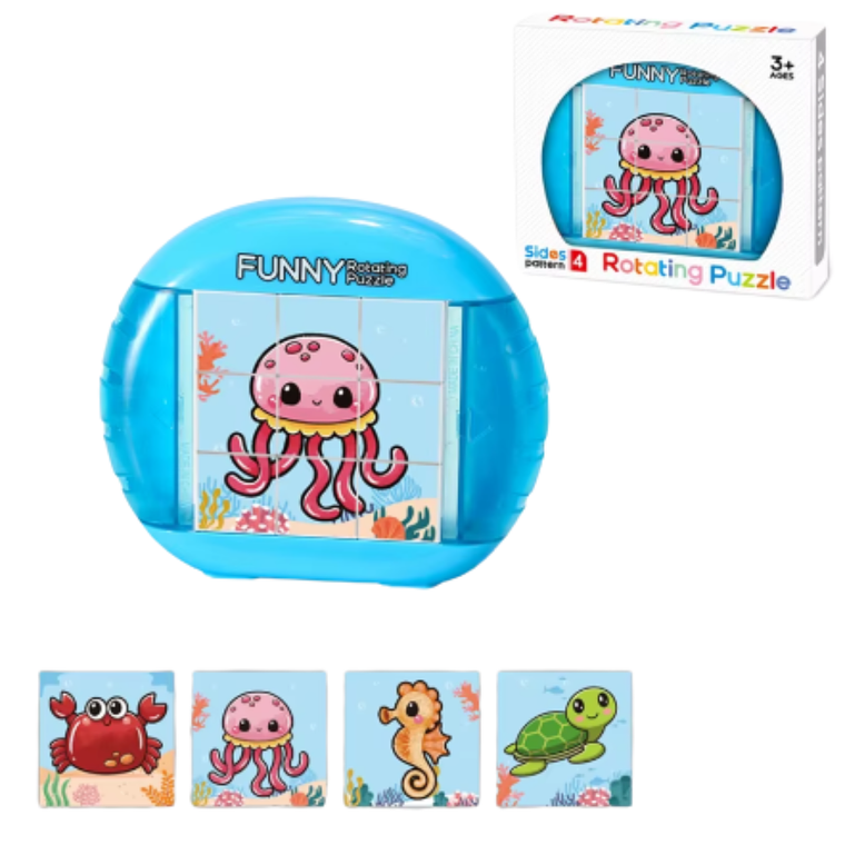 Rompecabezas rotativo ANIMALES MARINOS 1