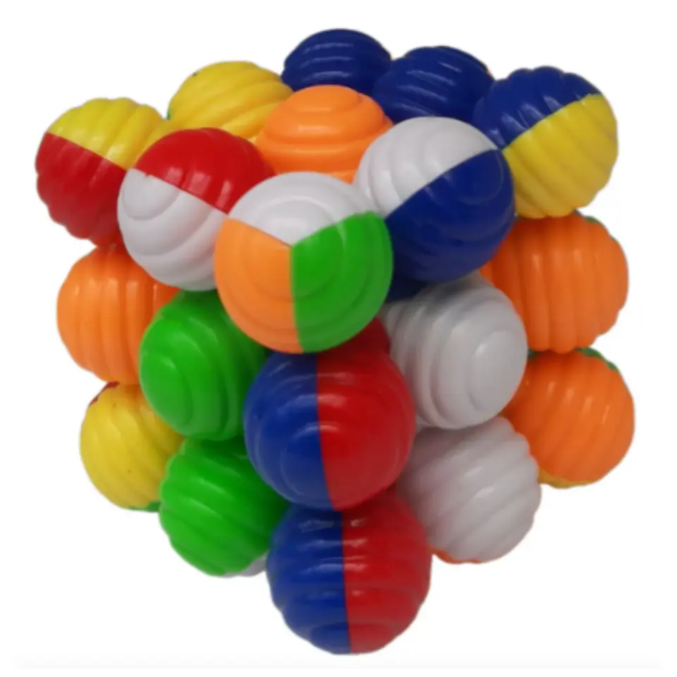 Cubo 3x3 con esferas 1