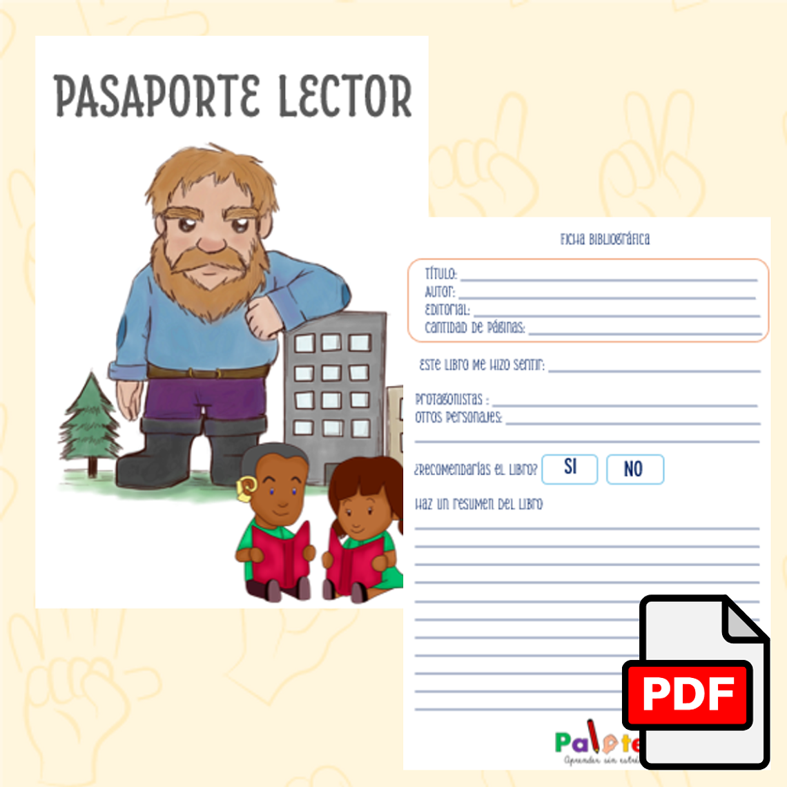 Cuadernillo :Pasaporte lector PDF 1