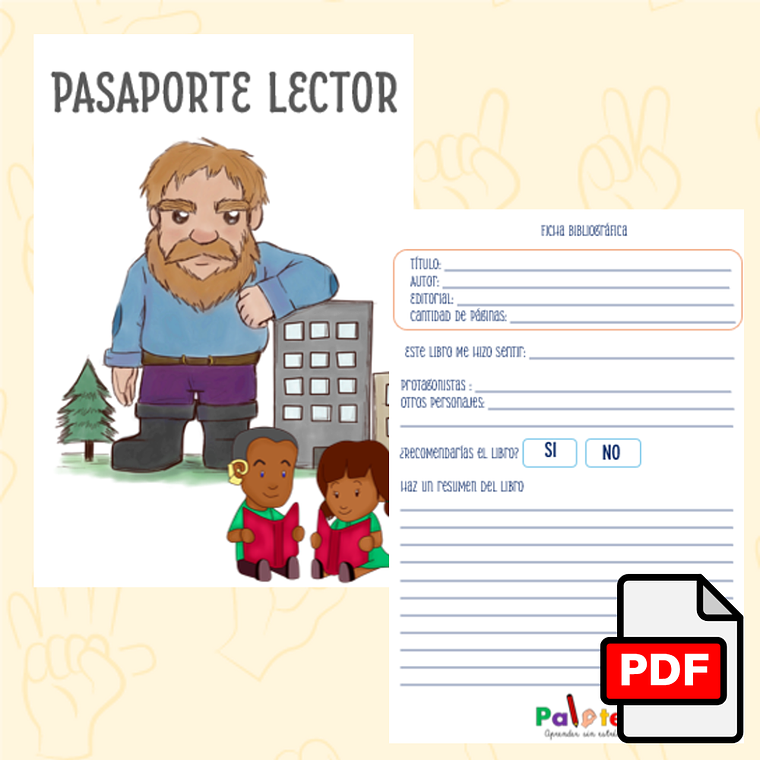 Cuadernillo :Pasaporte lector PDF 1