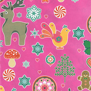 Papel de regalo navideño