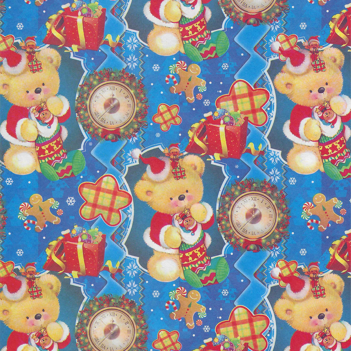 Papel de regalo navideño 1