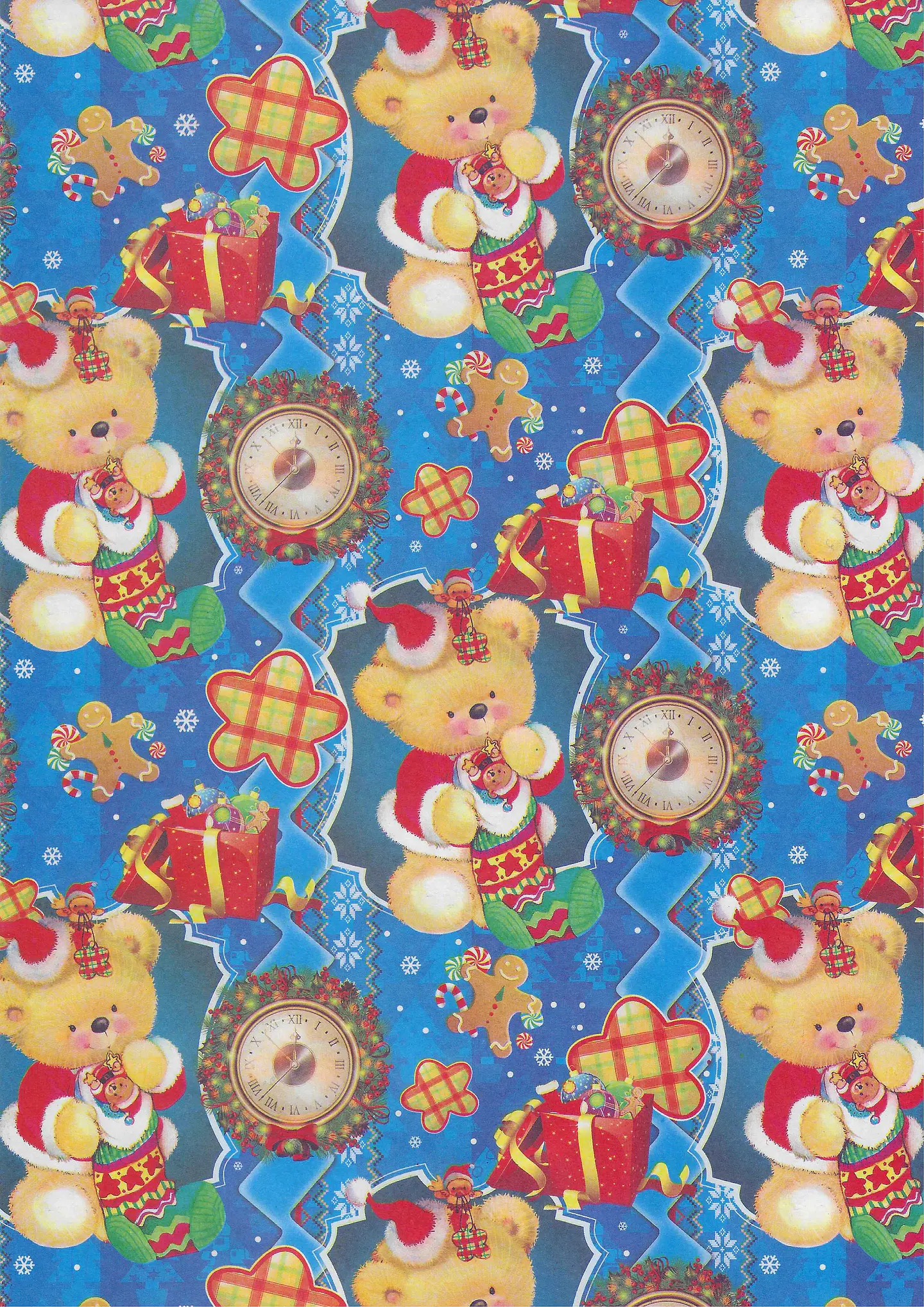 Papel de regalo navideño 1