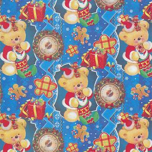 Papel de regalo navideño