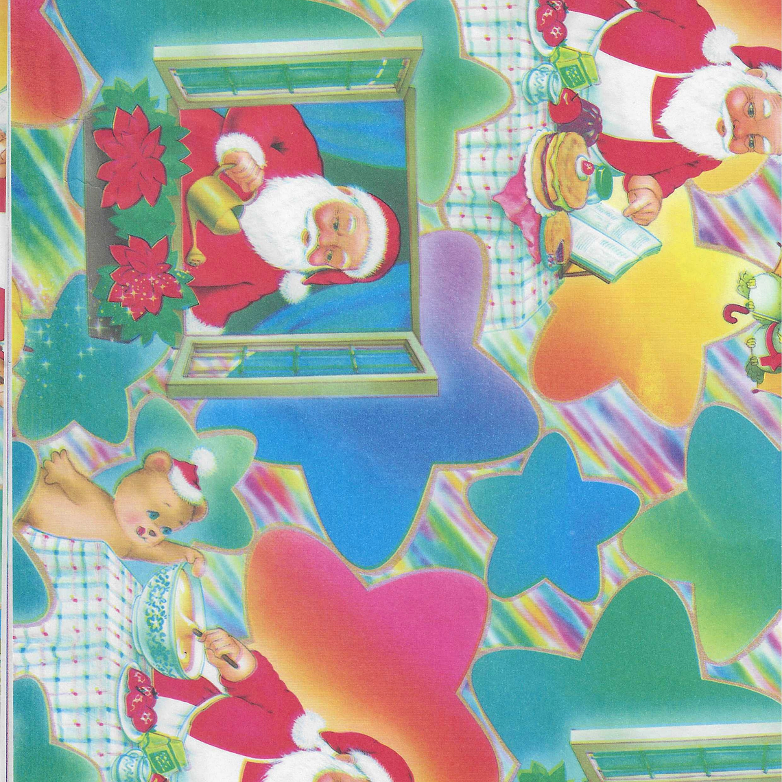 Papel de regalo navideño 1