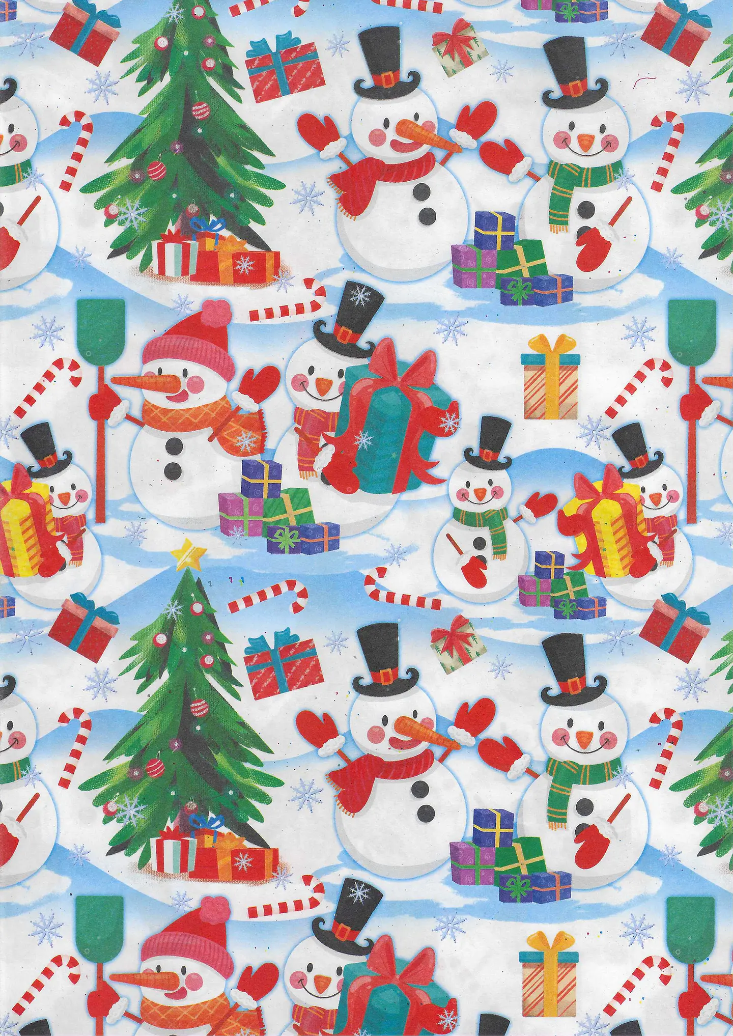 Papel de regalo navideño 1