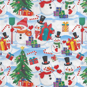 Papel de regalo navideño