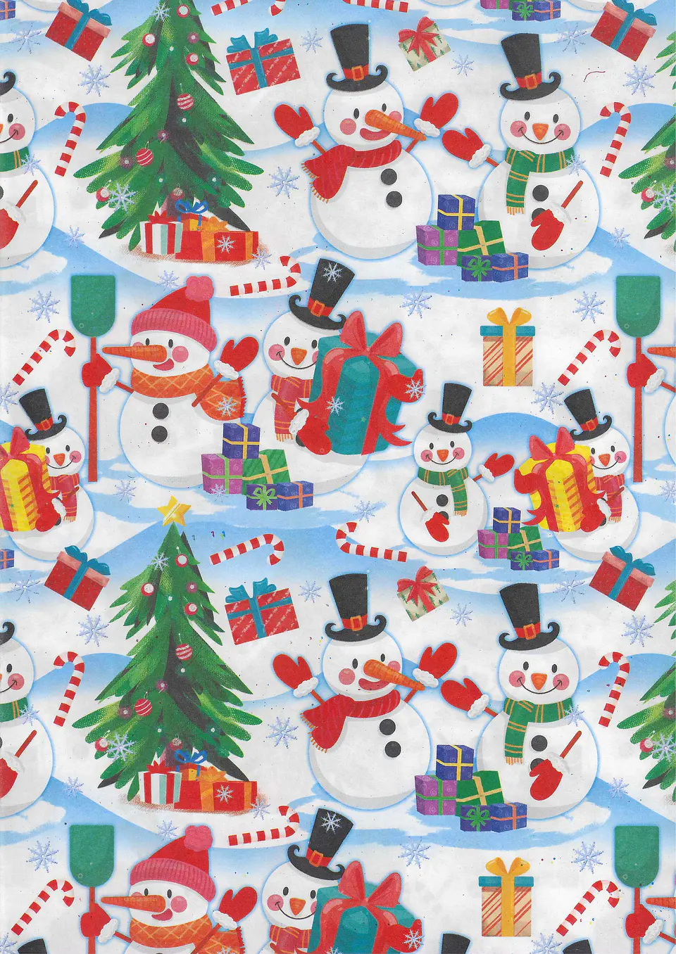 Papel de regalo navideño 1