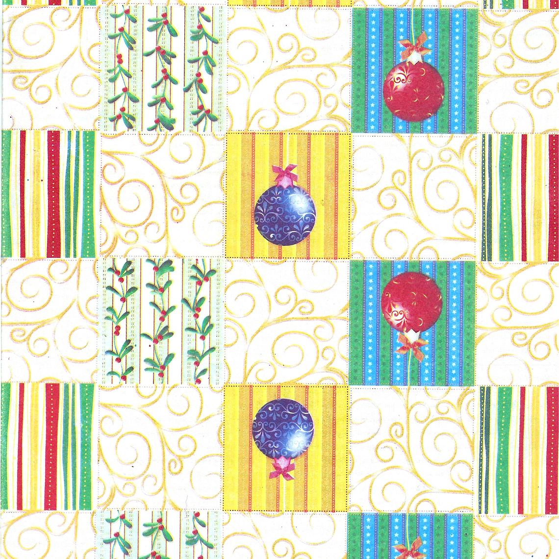 Papel de regalo navideño 1