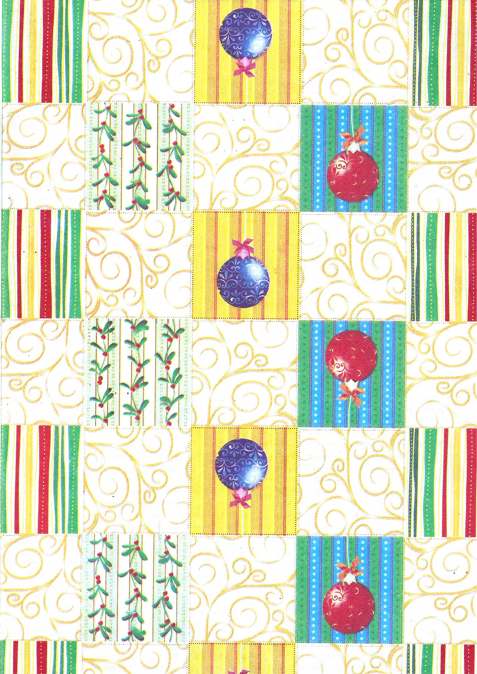 Papel de regalo navideño 1