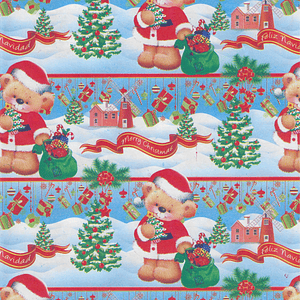 Papel de regalo navideño