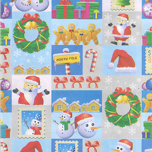 Papel de regalo navideño