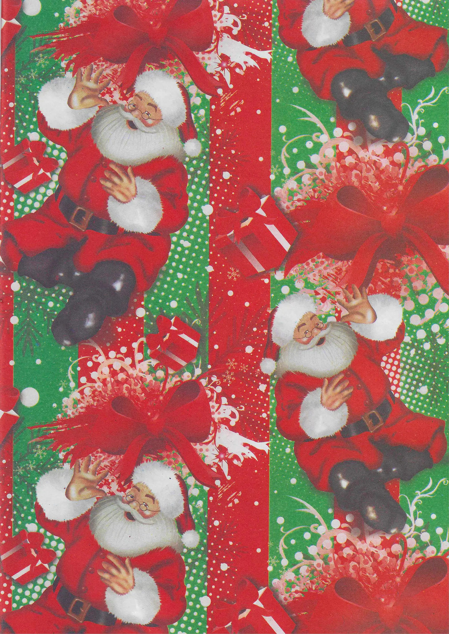 Papel de regalo navideño 1