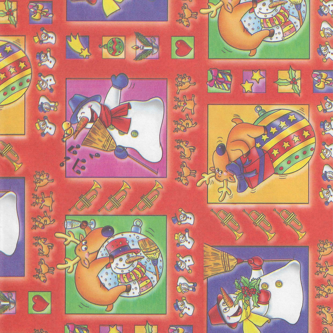 Papel de regalo navideño 1