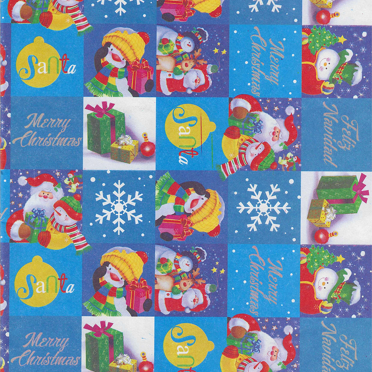 Papel de regalo navideño 1