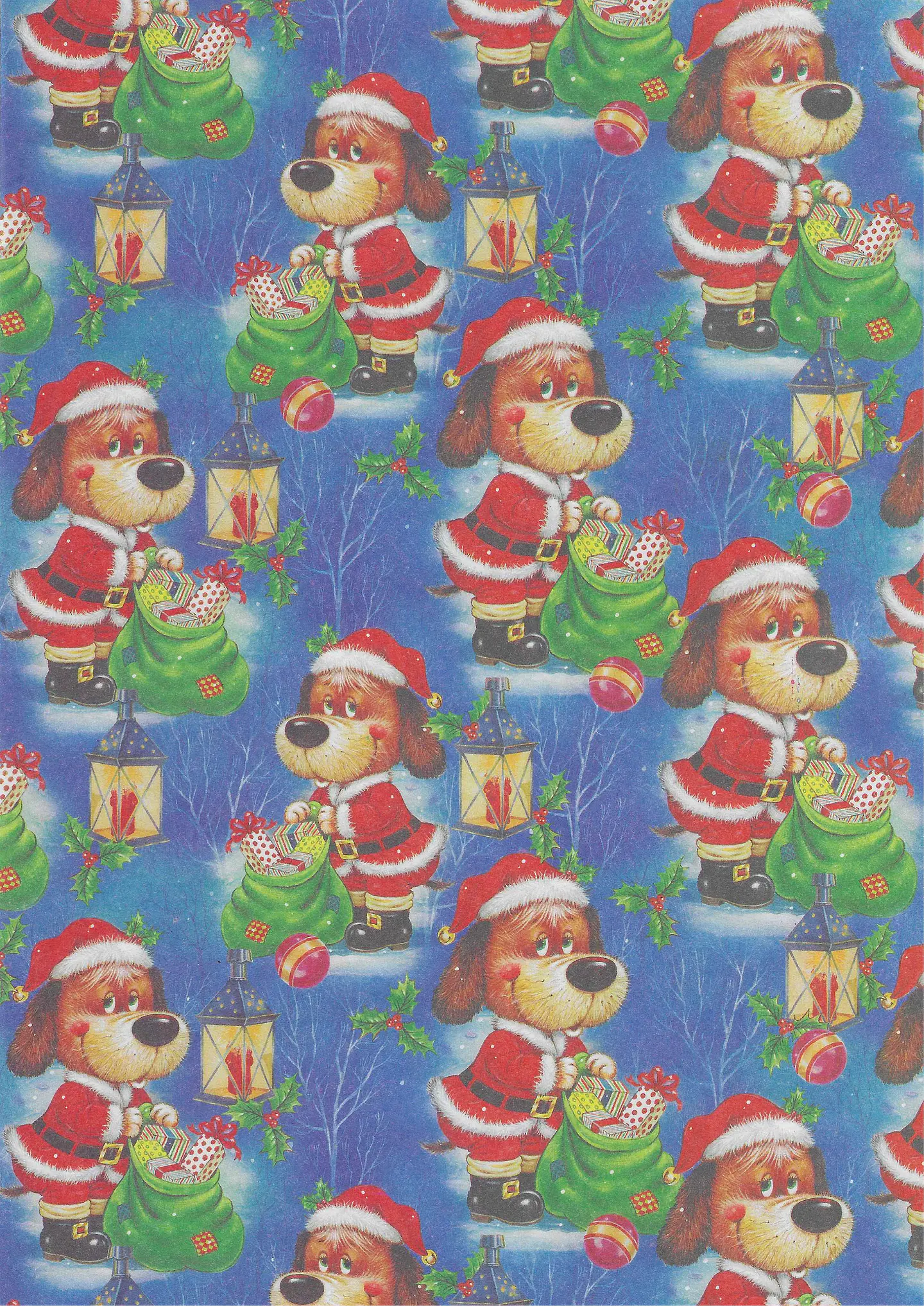 Papel de regalo navideño 1