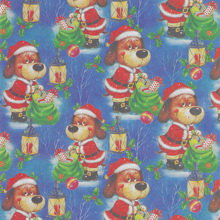 Papel de regalo navideño 1