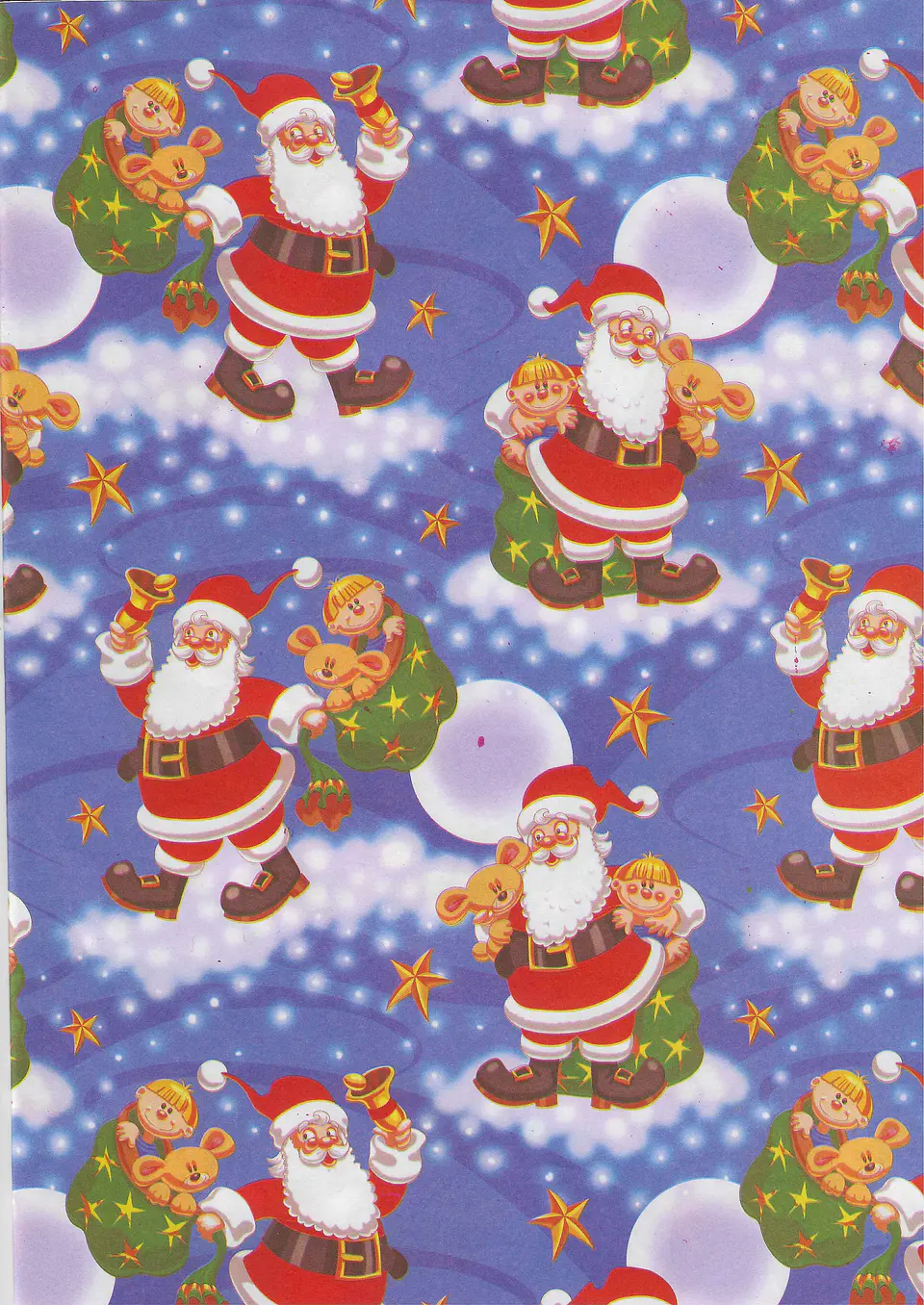 Papel de regalo navideño 1