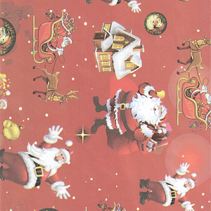 Papel de regalo navideño