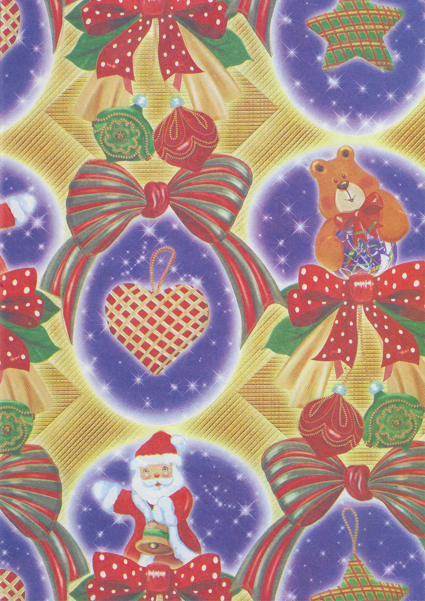 Papel de regalo navideño 1