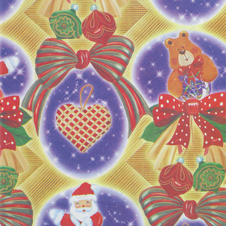 Papel de regalo navideño 1