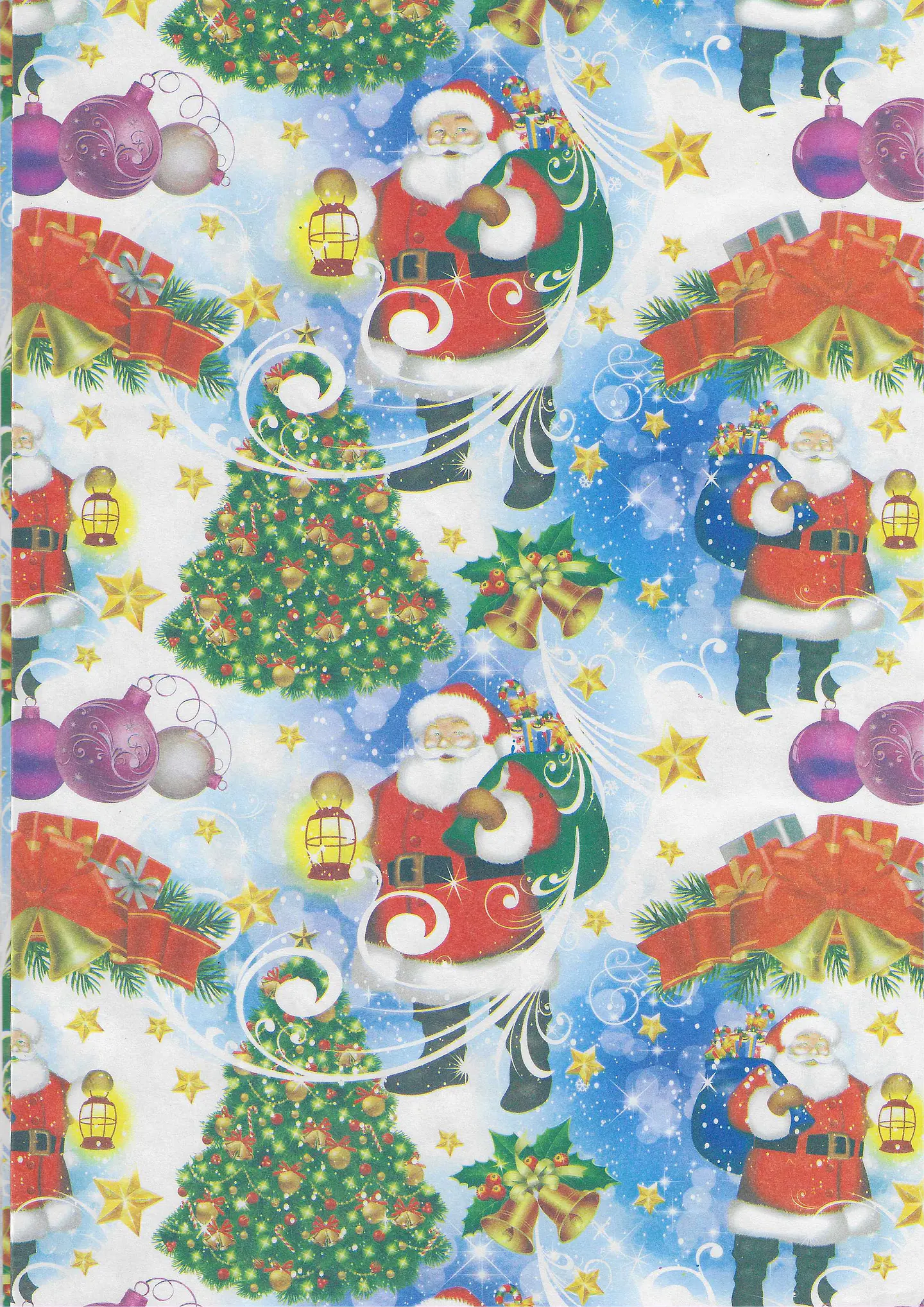 Papel de regalo navideño 1