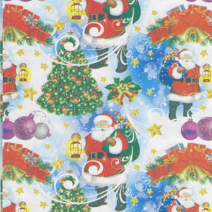 Papel de regalo navideño