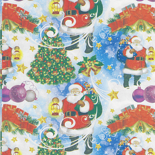 Papel de regalo navideño