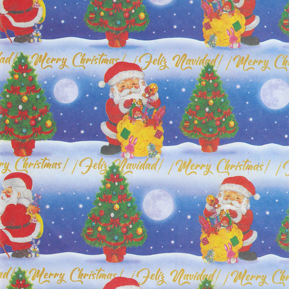 Papel de regalo navideño 1