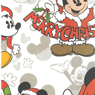 Papel de regalo navideño MICKEY