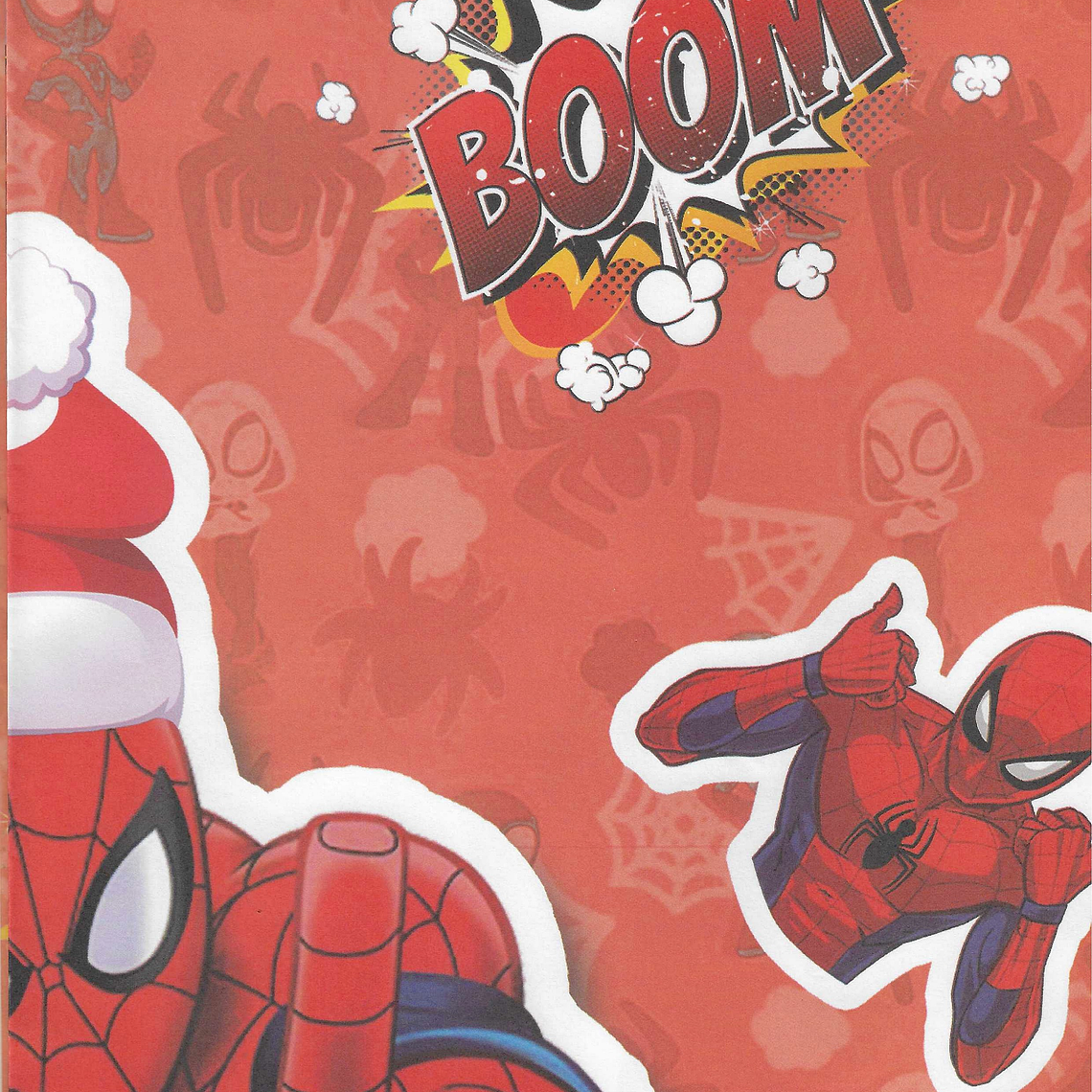 Papel de regalo navideño SPIDERMAN 1